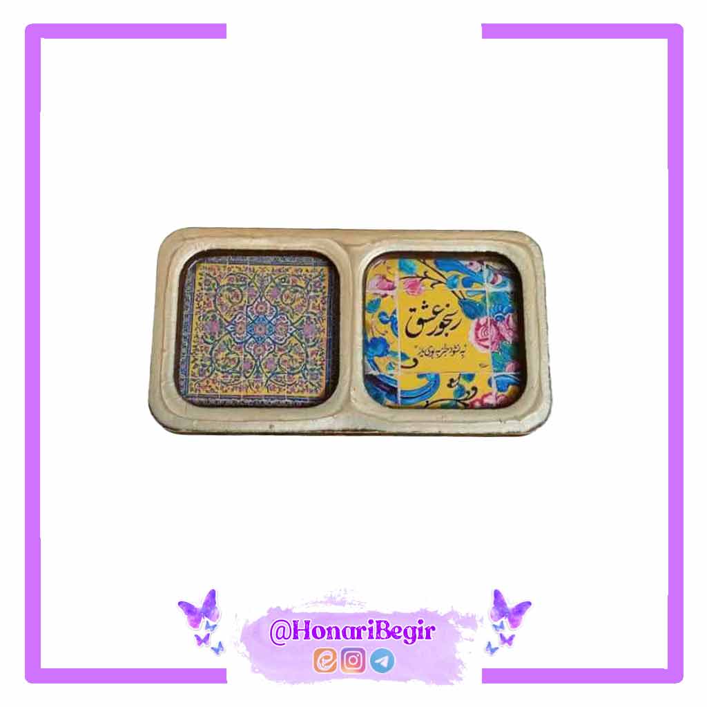 جای ماگ رزینی رخساره 1 هنری بگیر | HonariBegir | ماگ | جای ماگ | جای ماگ رزینی | جای ماگ طرح رخساره | خرید جای ماگ | فروش جای ماگ | قیمت جای ماگ | رزین | اثر هنری | اثر هنری ایران | جای ماگ رخساره
