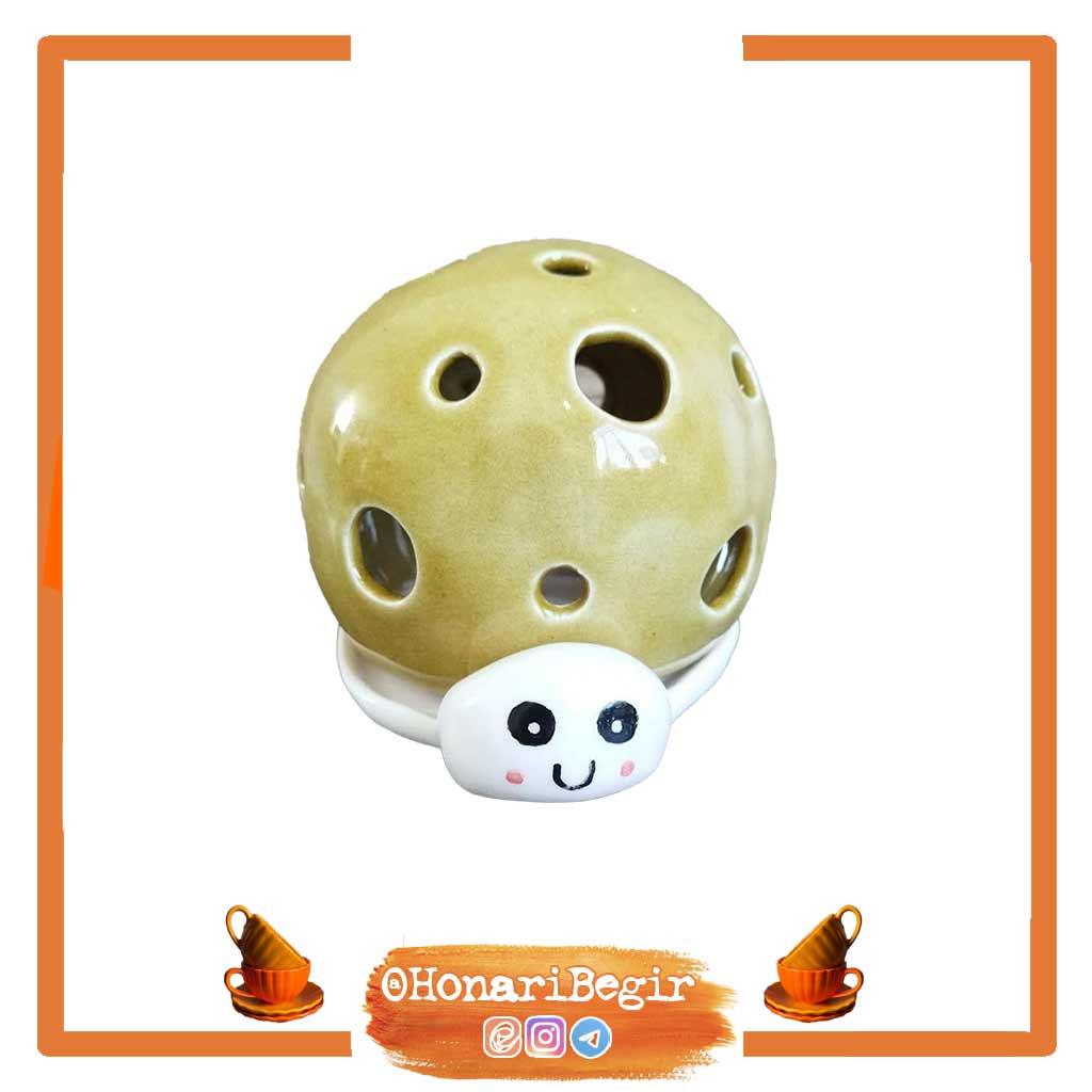 جاشمعی سرامیکی لاک پشت